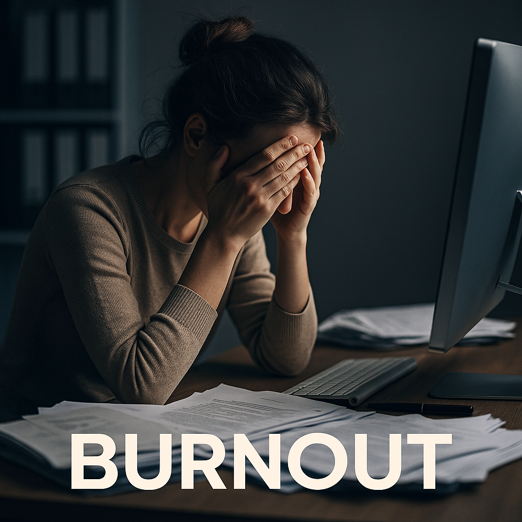 burnout no trabalho – esgotamento físico e emocional