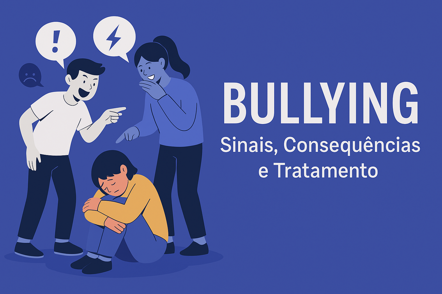 Bullying na escola – sinais, consequências e apoio psicológico